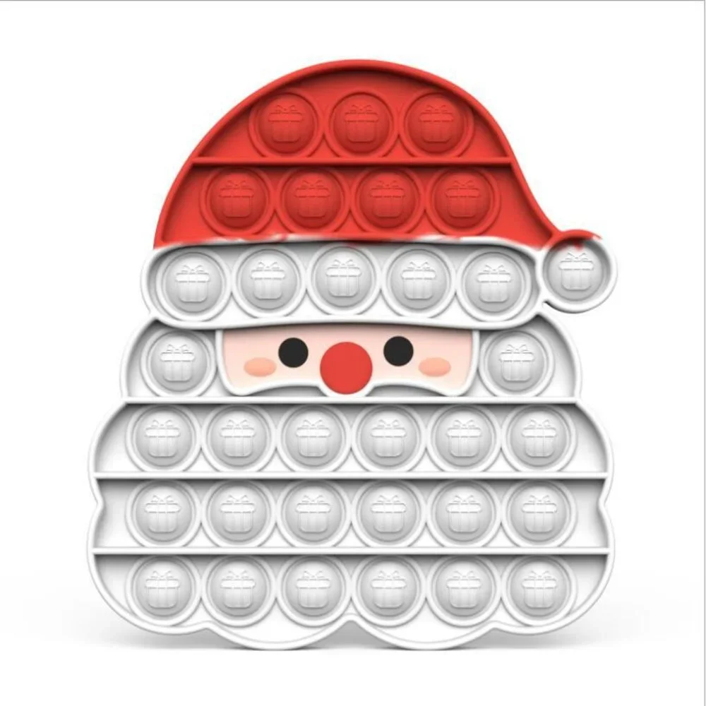 STOCKING STUFFER ALERT***Christmas Push Pop‎ Bubble Fidget Toys***NWOT